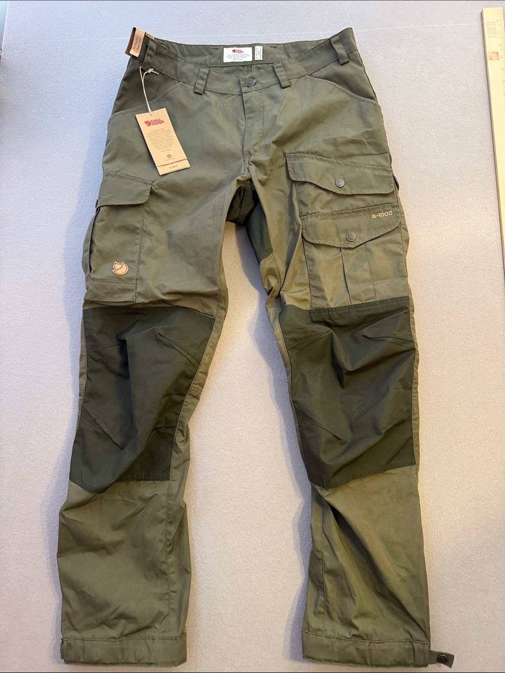 Fjallraven Vidda Pro G-1000 Utility Pants Regular Fit, Mid-waist